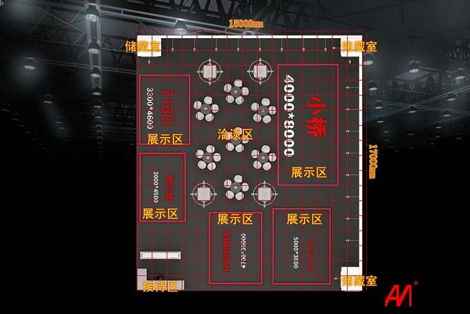 漢川數(shù)控展臺設(shè)計-第八屆中國數(shù)控機床展覽會5